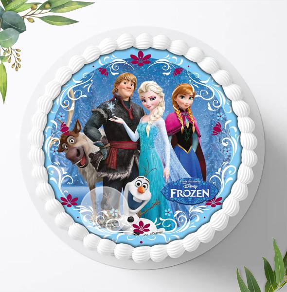 Frozen Die Eiskönigin Tortenaufleger Ø 20cm, 00103w
